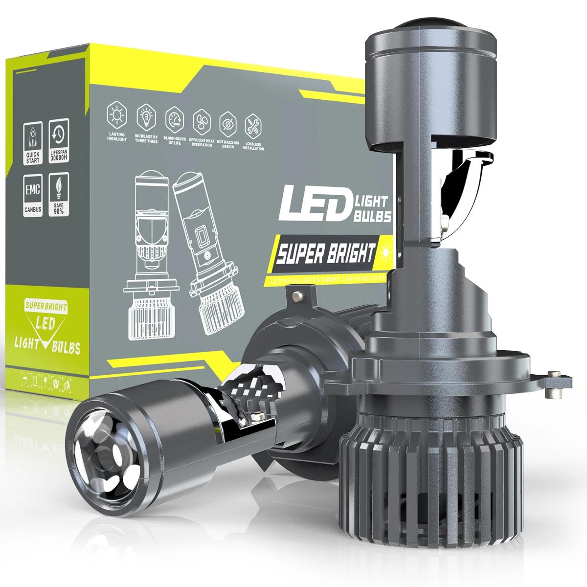 LED  ̴  H4 H7 ڵ Ʈ , Bi LED , Hi/Lo  30000LM, 120W, 12 V, 24V, 6000K LHD RHD  